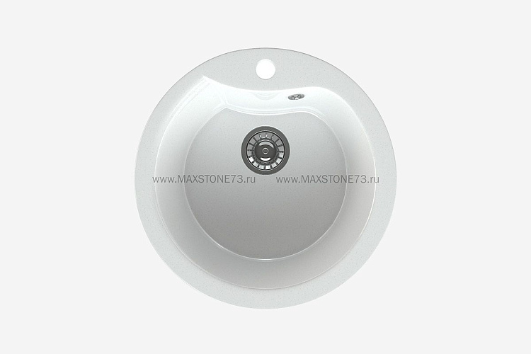 MAXSTONE Мойка глянцевая MS-3 (рафинад) 470*470*210